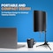 Pyle Pyle Sound Isolation Recording Booth Shield - 2" Thick Studio Microphone Dampening Filter Foam PSMRS08 - alternate 7